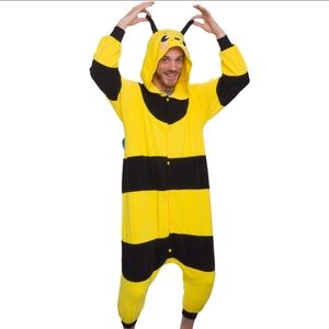 COPY 🇺🇦 Yellow Bee Onesie Costume Unisex Size Large Party Outfit New With Tag